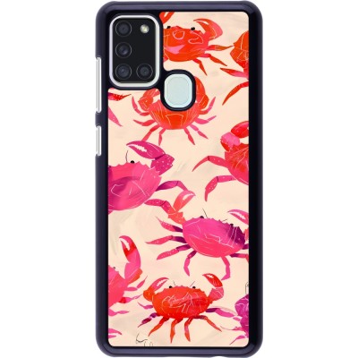 Coque Samsung Galaxy A21s - Crabs Paint