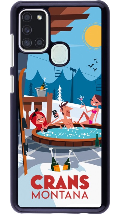 Coque Samsung Galaxy A21s - Crans-Montana Mountain Jacuzzi