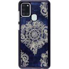 Coque Samsung Galaxy A21s - Cream Flower Moroccan