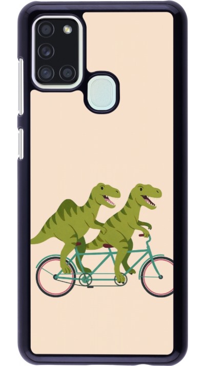 Coque Samsung Galaxy A21s - Dinosaurs on bikes 2026