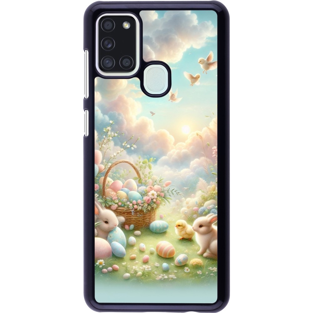 Coque Samsung Galaxy A21s - Easter 2025 Pastel Pâques