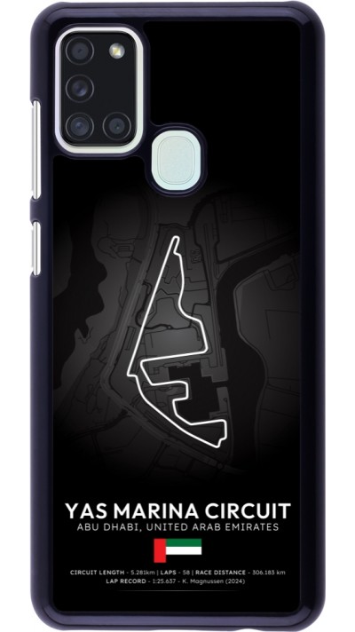 Samsung Galaxy A21s Case Hülle - F1 Track 2025 Abu Dhabi