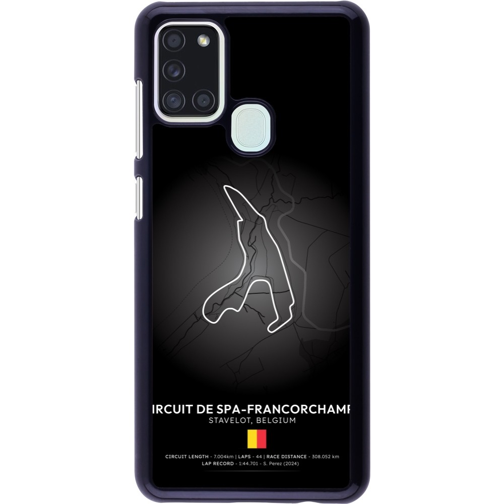 Samsung Galaxy A21s Case Hülle - F1 Track 2025 Belgium
