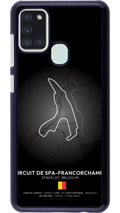 Samsung Galaxy A21s Case Hülle - F1 Track 2025 Belgium