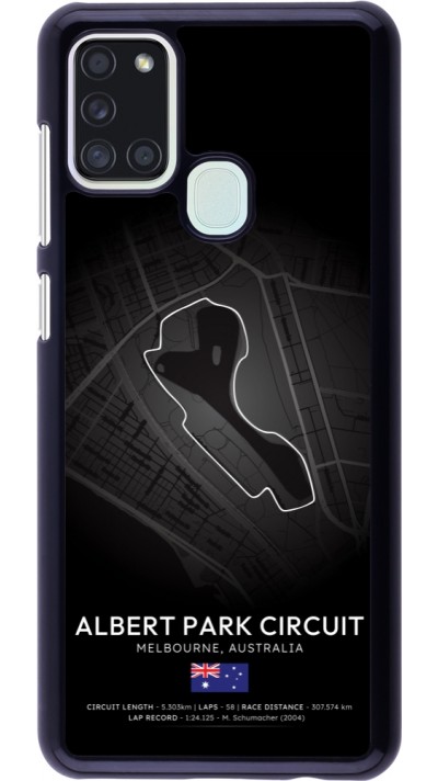 Samsung Galaxy A21s Case Hülle - F1 Track 2025 Melbourne