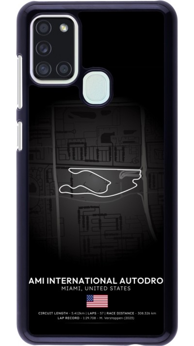 Samsung Galaxy A21s Case Hülle - F1 Track 2025 Miami