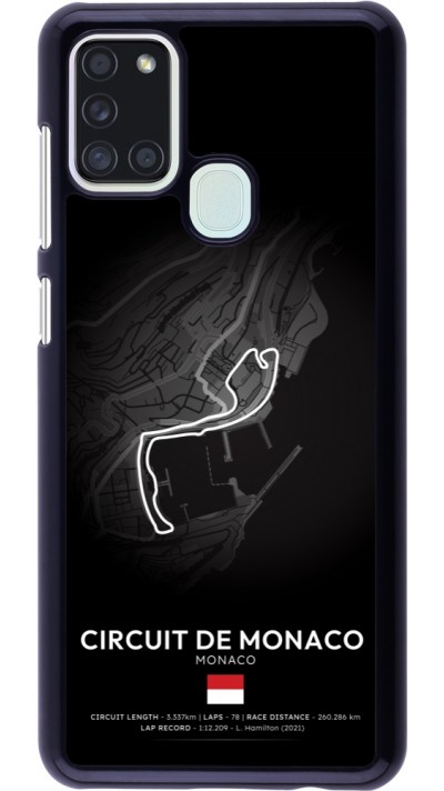 Samsung Galaxy A21s Case Hülle - F1 Track 2025 Monaco