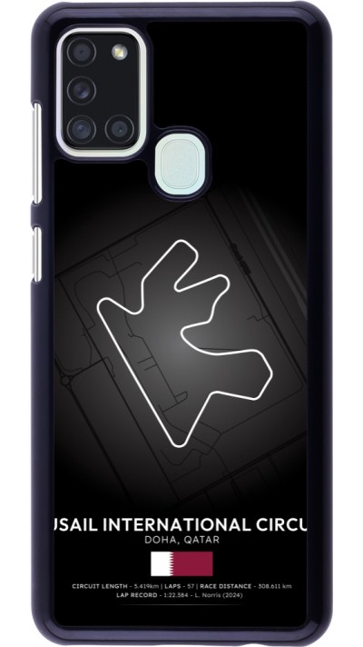 Samsung Galaxy A21s Case Hülle - F1 Track 2025 Qatar