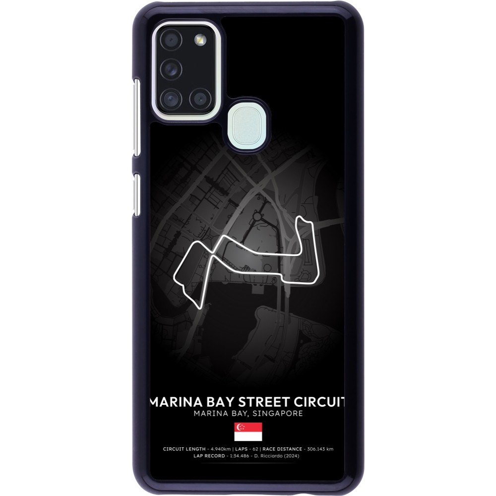 Coque Samsung Galaxy A21s - F1 Track 2025 Singapore