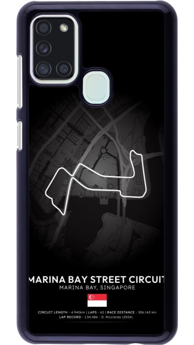 Samsung Galaxy A21s Case Hülle - F1 Track 2025 Singapore