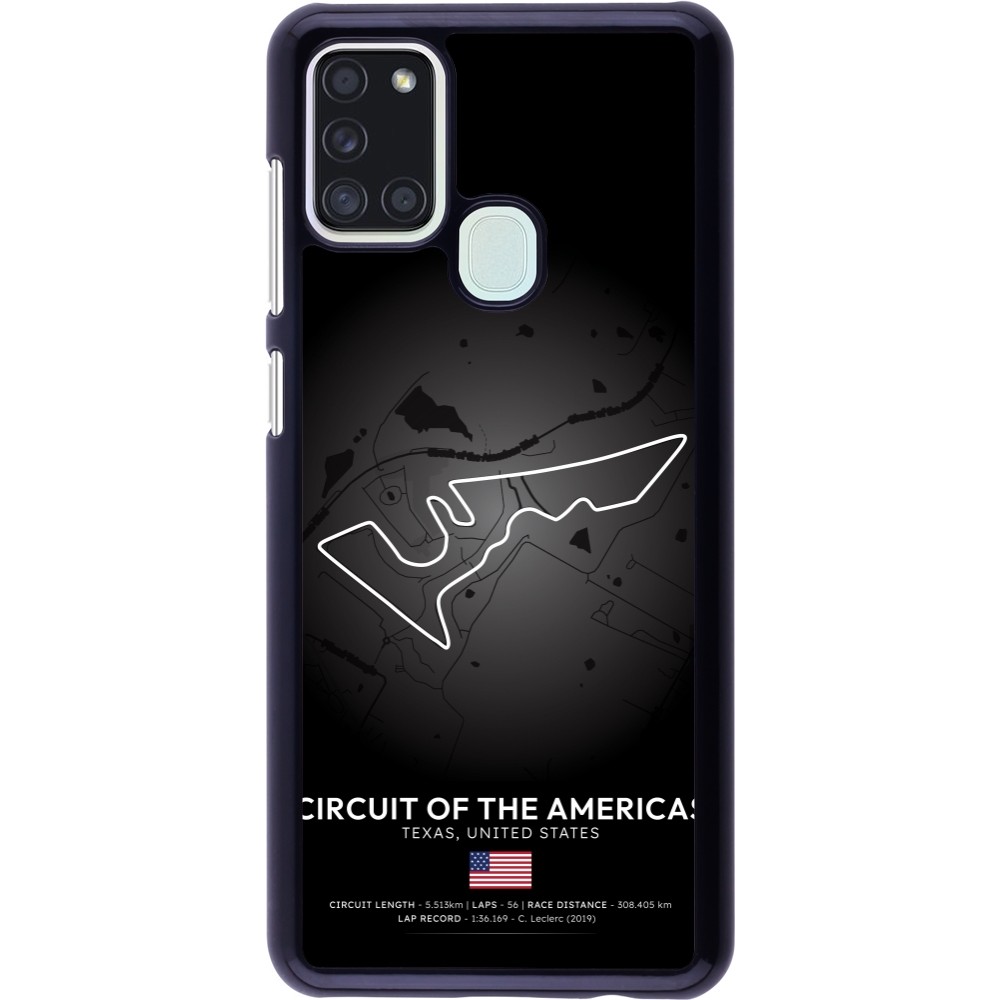 Samsung Galaxy A21s Case Hülle - F1 Track 2025 United States