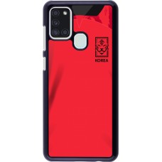 Samsung Galaxy A21s Case Hülle - Südkorea 2022 personalisierbares Fussballtrikot