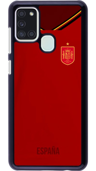 Samsung Galaxy A21s Case Hülle - Spanien 2022 personalisierbares Fußballtrikot