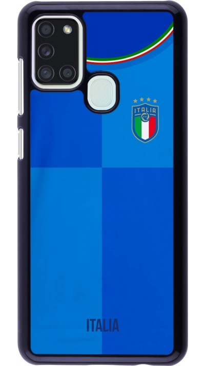 Coque Samsung Galaxy A21s - Maillot de football Italie 2022 personnalisable