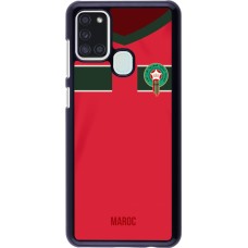 Samsung Galaxy A21s Case Hülle - Marokko 2022 personalisierbares Fussballtrikot