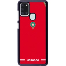 Coque Samsung Galaxy A21s - Maillot de football Maroc 2026 personnalisable