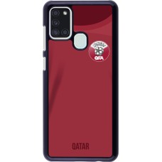 Samsung Galaxy A21s Case Hülle - Katar 2022 personalisierbares Fussballtrikot