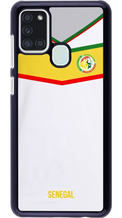 Samsung Galaxy A21s Case Hülle - Senegal 2022 personalisierbares Fußballtrikot