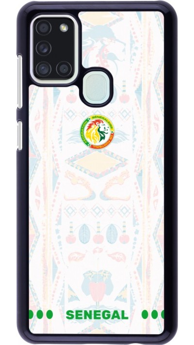 Coque Samsung Galaxy A21s - Maillot de football Sénégal 2026 personnalisable