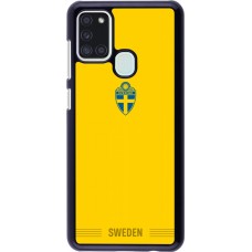 Coque Samsung Galaxy A21s - Maillot de football Suède 2026 personnalisable