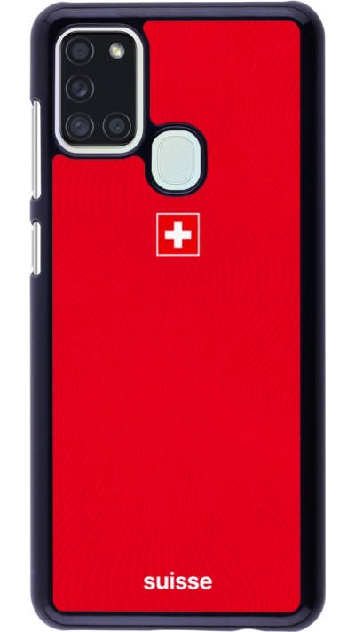 Coque Samsung Galaxy A21s - Maillot de football Suisse 2026 personnalisable
