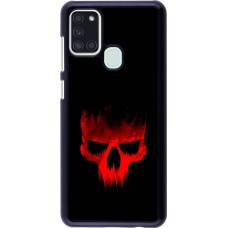 Samsung Galaxy A21s Case Hülle - Halloween 2023 scary skull
