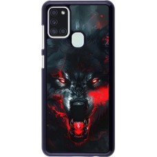 Samsung Galaxy A21s Case Hülle - Halloween 2024 mad werewolf