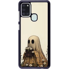 Samsung Galaxy A21s Case Hülle - Halloween 2025 Ghost gardener