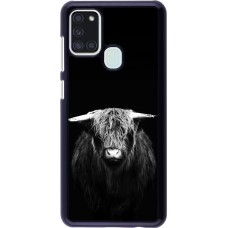 Coque Samsung Galaxy A21s - Highland calf black
