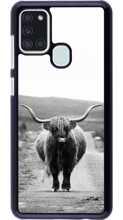 Hülle Samsung Galaxy A21s - Highland cattle