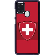 Coque Samsung Galaxy A21s - Hockey World Championship Ecusson Suisse
