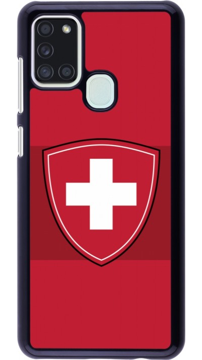 Coque Samsung Galaxy A21s - Hockey World Championship Ecusson Suisse