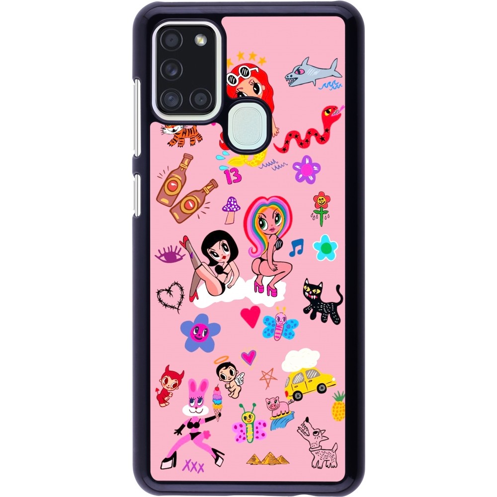 Samsung Galaxy A21s Case Hülle - Karol G La Bichota Manana Sera Bonito
