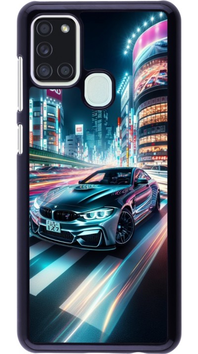 Coque Samsung Galaxy A21s - BMW M4 Tokyo Night