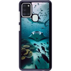 Samsung Galaxy A21s Case Hülle - Manta Lagune Reinigung