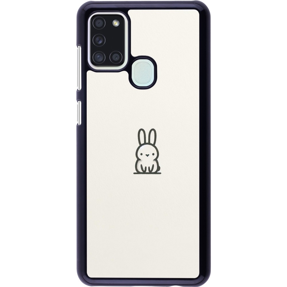 Samsung Galaxy A21s Case Hülle - Minimal Häschen Süße