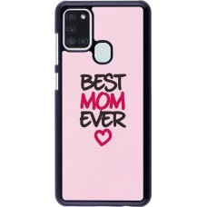 Samsung Galaxy A21s Case Hülle - Mom 2023 best Mom ever pink