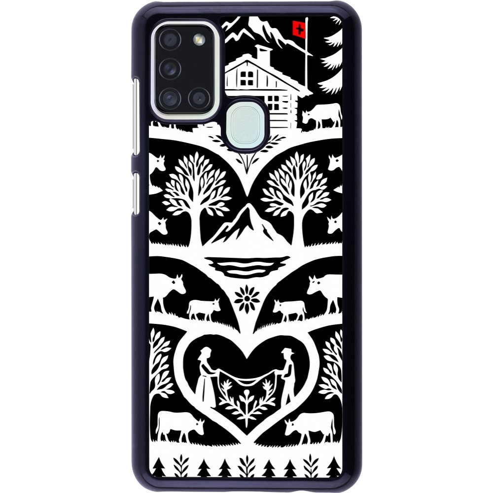 Samsung Galaxy A21s Case Hülle - Poya Schweiz 2 schwarz