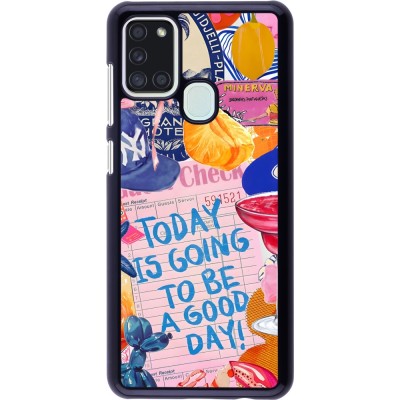 Samsung Galaxy A21s Case Hülle - Preppy Today is Going to be a good day