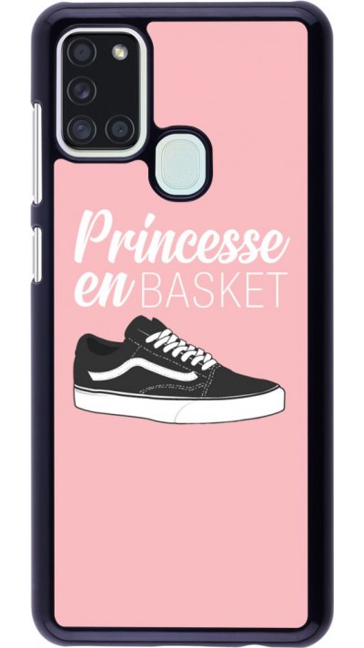 Hülle Samsung Galaxy A21s - princesse en basket