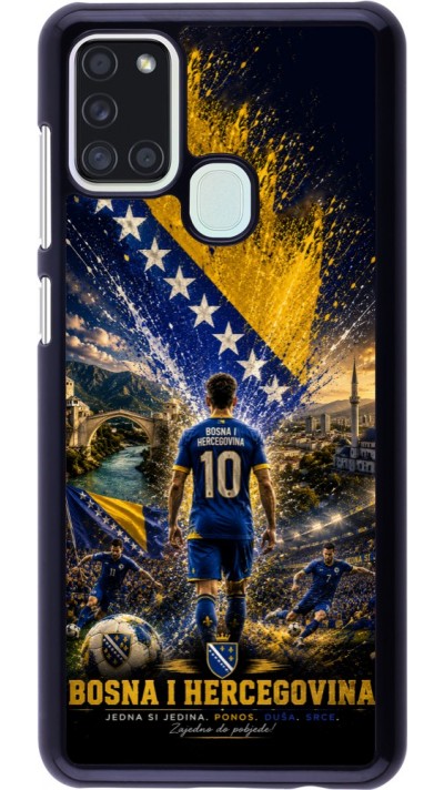 Coque Samsung Galaxy A21s - Football Bosnie-Herzégovine splash 2026