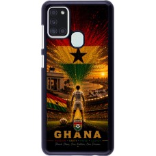 Coque Samsung Galaxy A21s - Football Ghana splash 2026