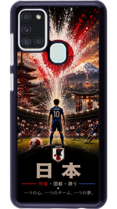 Coque Samsung Galaxy A21s - Football Japon splash 2026