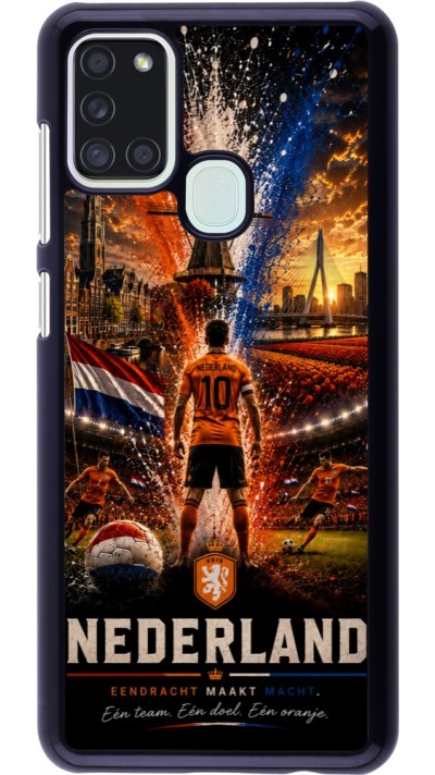 Coque Samsung Galaxy A21s - Football Pays-Bas splash 2026
