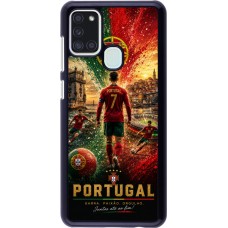 Coque Samsung Galaxy A21s - Football Portugal splash 2026