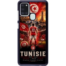 Coque Samsung Galaxy A21s - Football Tunisie splash 2026