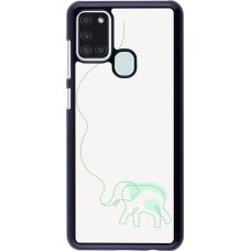 Samsung Galaxy A21s Case Hülle - Spring 23 baby elephant