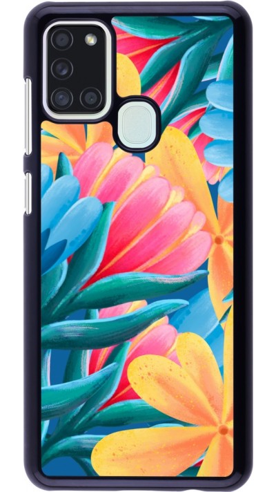 Coque Samsung Galaxy A21s - Spring 23 colorful flowers