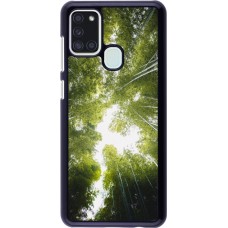 Samsung Galaxy A21s Case Hülle - Spring 23 forest blue sky