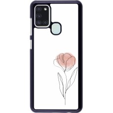 Coque Samsung Galaxy A21s - Spring 23 minimalist flower